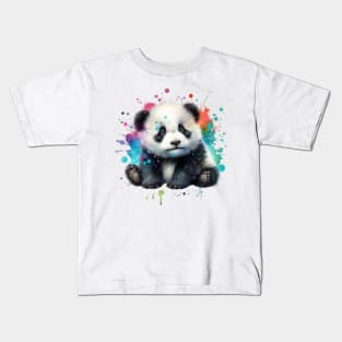 Bokeh Panda Kids T-Shirt